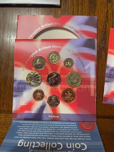2001 United Kingtom Brilliant 2001 Coin Collection
