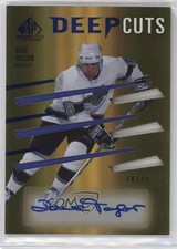 2023 Upper Deck SP Game Used Deep Cuts 14/75 Tier 1 Dave Taylor #DC-93 Auto hq5