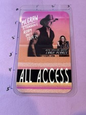 Tim McGraw Commemorative 2024 All Access Backstage pass / Laminate & Lanyard