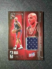 2024-25 Panini Silhouette NBA Relics Charles Barkley GU Patch Rockets