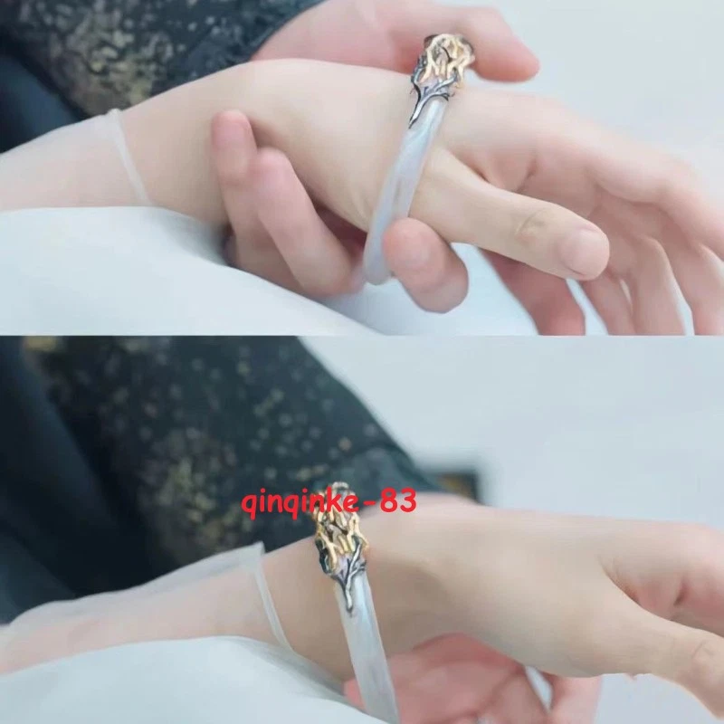 Love Between Fairy And Devil Bone Orchid Bracelet Jewelry Accessories Couple - Image 4 of 4