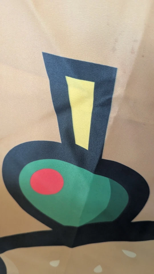 Banner de tela Fortnite Durr Burger del evento E3 Los Ángeles ~52x69" Foto 2 de 2