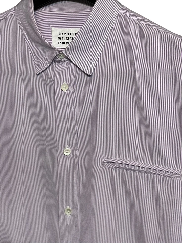 Maison Martin Margiela Line 14 Mens Shirt Sz. EU 50 Slim Fit Medium Button Down - Image 4 of 4