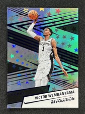 2024-25 Panini Revolution Basketball Victor Wembanyama #79 Blue Astro Spurs /99
