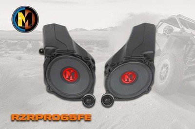 Memphis Audio RZRPRO65FE RZR PRO 6.5''Front Pod Speakers 75W RMS (150W Peak Power