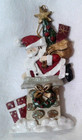 Vintage Kurt Adler Santa Climbing into Chimney Ceramic Ornament — photo 8