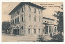 Toscana Cartolina Paesaggistica Pistoia Montecatini Bagni Excelsior Vg. 1928