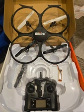UDI RC U818A HD Drone-NewBox-720p Camera, 1 Batt. Incomplete. 