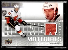 2011-12 Upper Deck Rookie Materials Roman Horak Calgary Flames #RM-RH