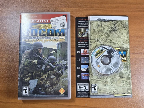 PSP Socom US Navy Seals Fireteam Bravo 2 Complete