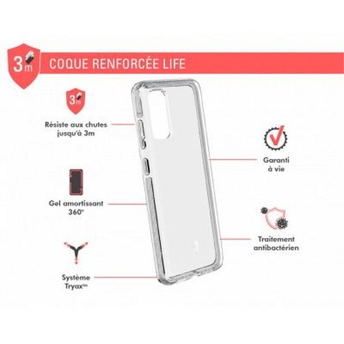Coque transparente Force Case LIFE Galaxy S20FE idéale pour le quotidien