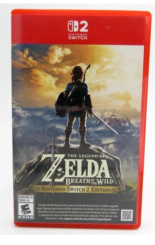 The Legend Of Zelda: Breath Of The Wild - Nintendo Switch 2 Physical In Box