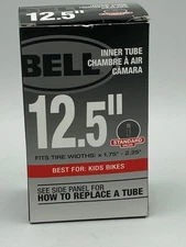 Bell Bicycle Inner Tube 12.5 Inches x 1.75-2.25 Inches Standard Valve.