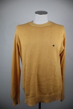 BROOKSFIELD MAGLIONE MAGLIA VINTAGE UOMO TG 52 MAN SWEATER CASUAL LOGO COTONE