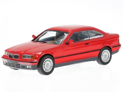 BMW e36 Coupe 3-series 1992 red diecast modelcar 940023320 Maxichamps 1:43