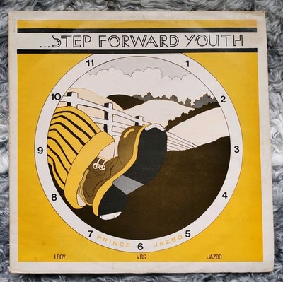 V/A ...Step Forward Youth LP UK 1975 Reggae DUB Agrovators I ROY Jazbo VG/VG 