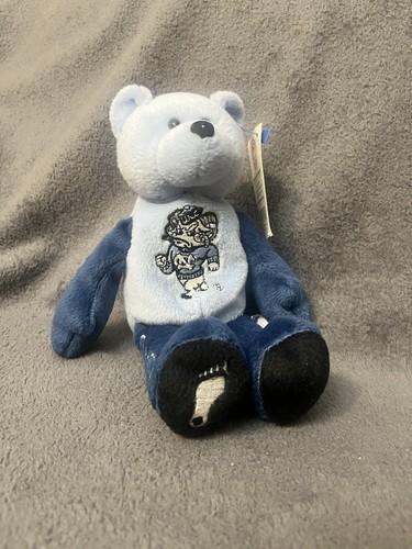 Limited Treasures North Carolina Tar Heels Vintage Blue Beanie Bear 1999-2000