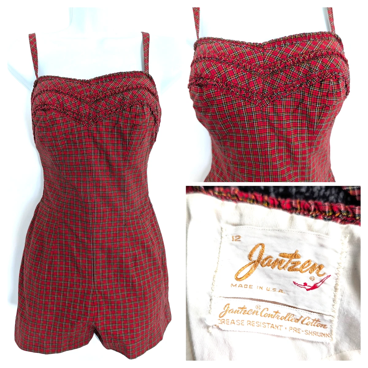 1950s 复古泳装女式| eBay