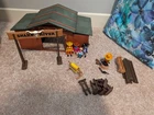 Vintage 1994 Playmobil Set 3805 “snake River Ranch”. Incomplete