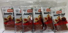 6x Bags Badia Annatto Seed Achiote Seasoning | 1oz | Gluten Free | Free Shipping