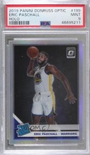 2019 Panini Donruss Optic Rated Rookie Holo Prizm Eric Paschall PSA 9 MINT 8d2