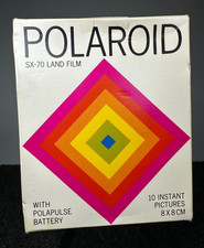   NOS - POLAROID TYPE SX-70 COLOR LAND FILM PACK - In Sealed Box  P251