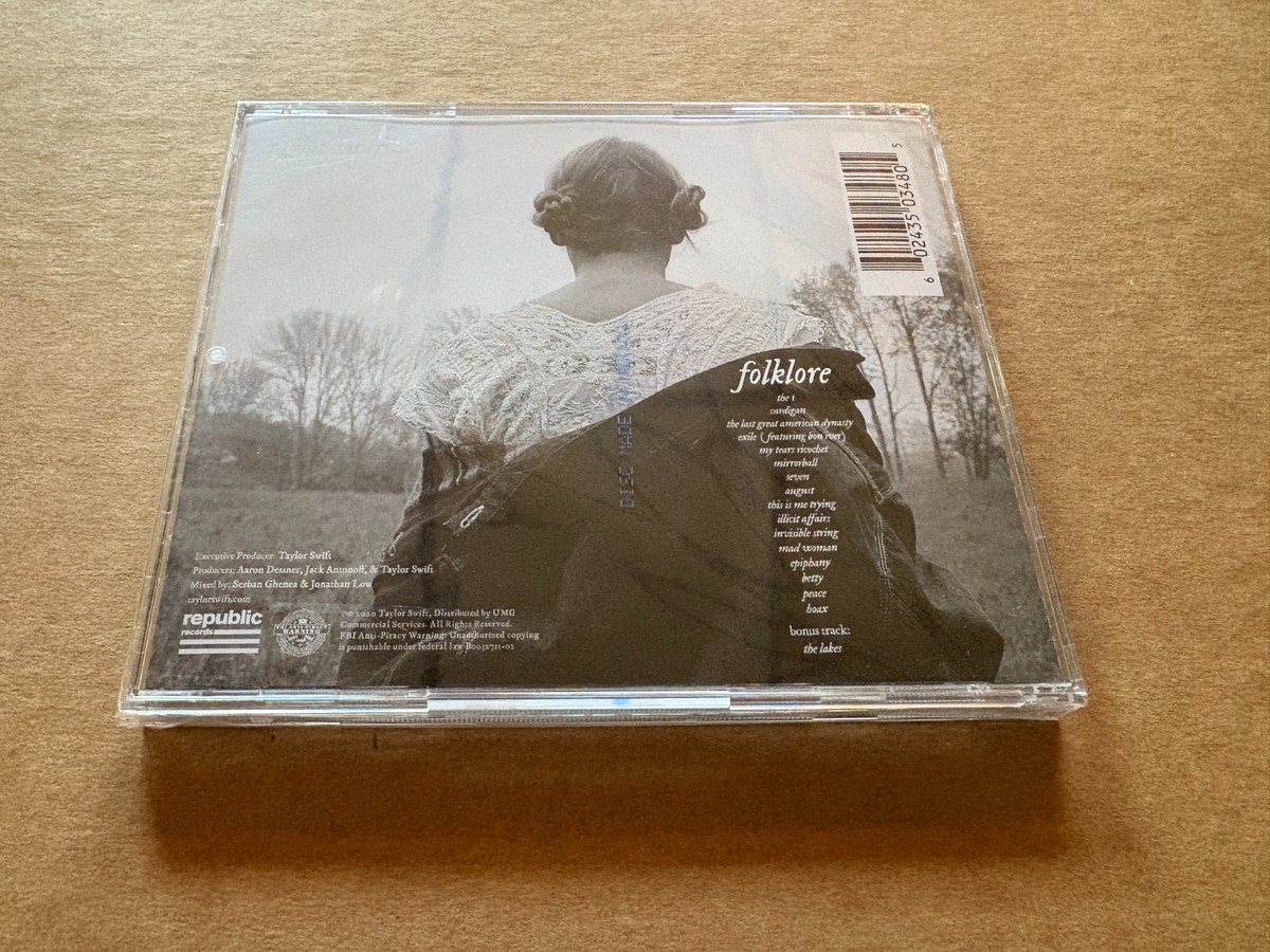 外袋訳あり」希少 限定 Taylor Swift Folklore レコード 外袋訳あり