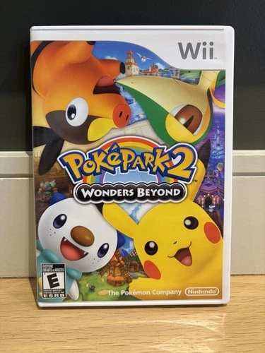 PokePark 2 Wonders Beyond Wii CIB Complete Nintendo Pokémon Tested Working