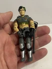 Vintage Clean Hasbro 1986 3.75" Gi Joe Thrasher W/ Stick Weapon Action  Figure