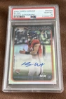 BO NIX 2024 TOPPS CHROME RC AUTO REFRACTOR PSA 10 🔥 BRONCOS