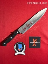 Spencer Charnas Ice Nine Kills autographed signed real 8" steel knife Beckett