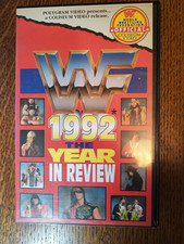 WWF The Year in Review 1992 VHS Video Dt. Ric Flair Bret Hart Undertaker Piper 