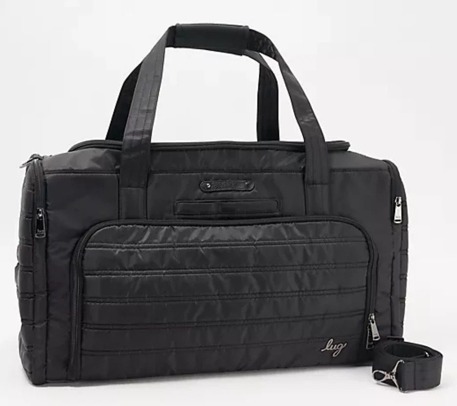 Lug Oversized Weekender Bag - Black - Trolley Duffel - With Tags NEVER USED - Image 3 of 4