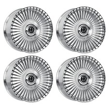 Dolce Luxury Trento 24x9 5x112120 28mm Chrome Wheel 24 Inch Rim New Set Of 4