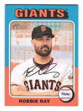 2024 Topps Heritage #585 ROBBIE RAY San Francisco Giants