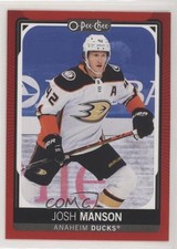 2021-22 O-Pee-Chee Red Border Josh Manson #257 0c3