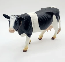 Holstein Milk Cow Farm Toy Animal Figurine Collection Safari Ltd. 2007