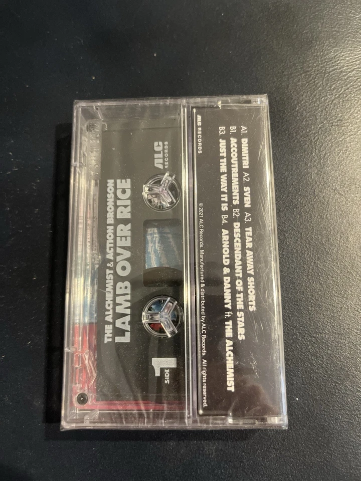 ACTION BRONSON & THE ALCHEMIST Lamb Over Rice 1/500 Limited Cassette Tape SEALED - Image 2 of 3