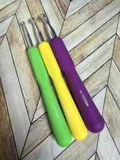Bright Boye Ergonomic Crochet Hook Set Sizes 5.75mm , 8.00mm , 10.00mm