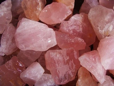 3000 Carat Lots of Unsearched Rose Amethyst Rough + a FREE faceted gemstone