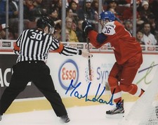 Czech Martin Kaut Signed Autographed 8x10 IIHF Photo COA #3