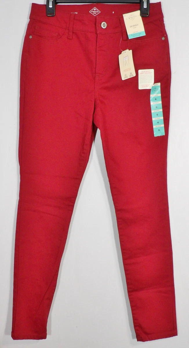 St john's bay top skinny leg jeans