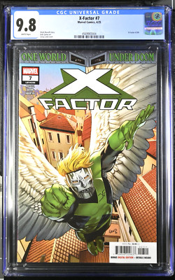 X-Factor #7 - Greg Land ''Doom Angel'' Variant Cover - CGC 9.8