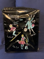 Vintage 1960s Tammy Doll Case By Ideal Black Vinyl