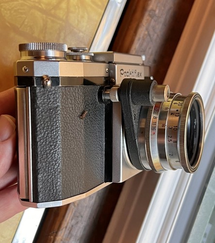 KW Praktiflex FX 35mm Film SLR Camera with Westagon f2 50mm Lens - Picture 10 of 18