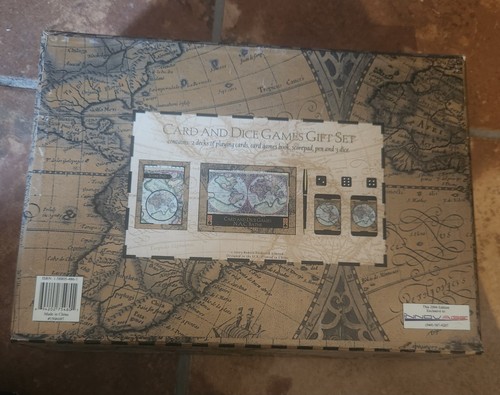 Juego de Regalo Juegos de Cartas y Dados por Robert Frederick Limited 2003 NUEVO - Imagen 4 de 4