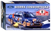 Ford Sierra Cosworth 4X4 Rallye Monte Carlo 1991 1:24 Kunststoff Modell Kit