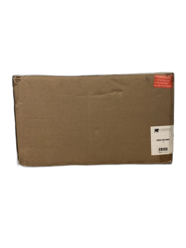 Golden Lighting Shepard 13.75 in. 3-Light Modern Brass Flush Mount - Picture 9 of 9