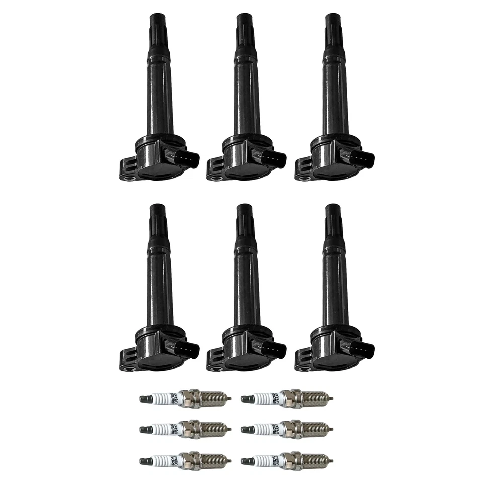 KIT DE 6 bujías de bobina de encendido para Toyota Camry RAV4 Avalon L4 2,5 L UF487 Foto 3 de 4