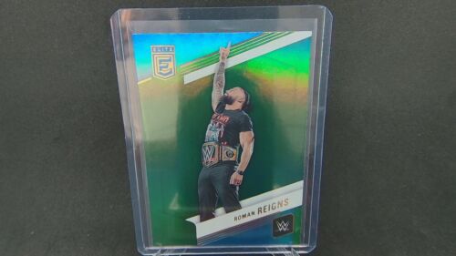 2023 Panini Elite WWE Roman Reigns - Green #86 - Picture 1 of 2